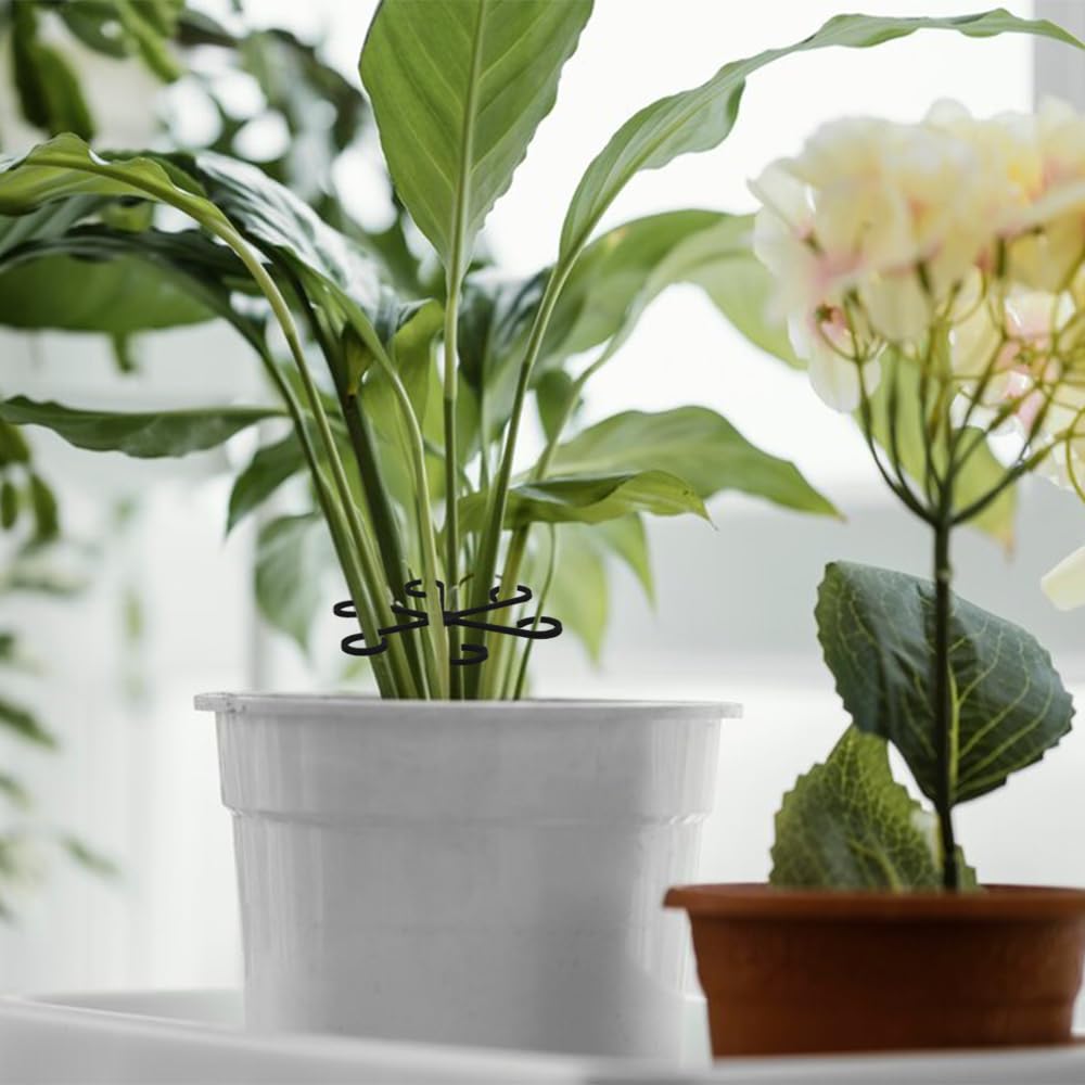 Pflanzenstützen Set - 36 Stück Staudenhalter In 4 Größen & 3 Farben