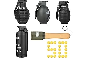 5PCS Pull Ring Foam Hand Grenades For CS Battle Game - Tactical...