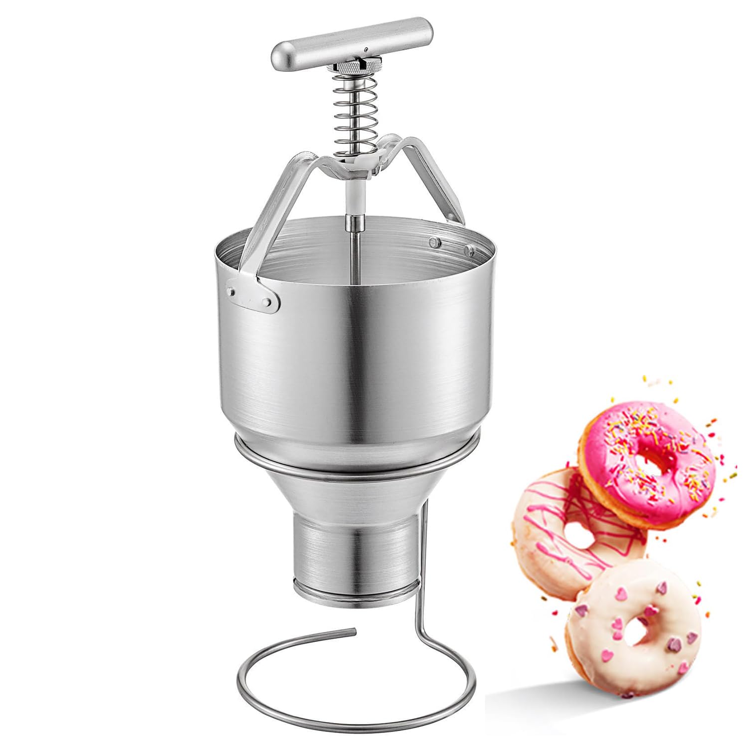 Manueller Donut-Depositor mit einstellbarer Dicke, gleichmäßige Teigdosierung für professionelle Donut-Produktion