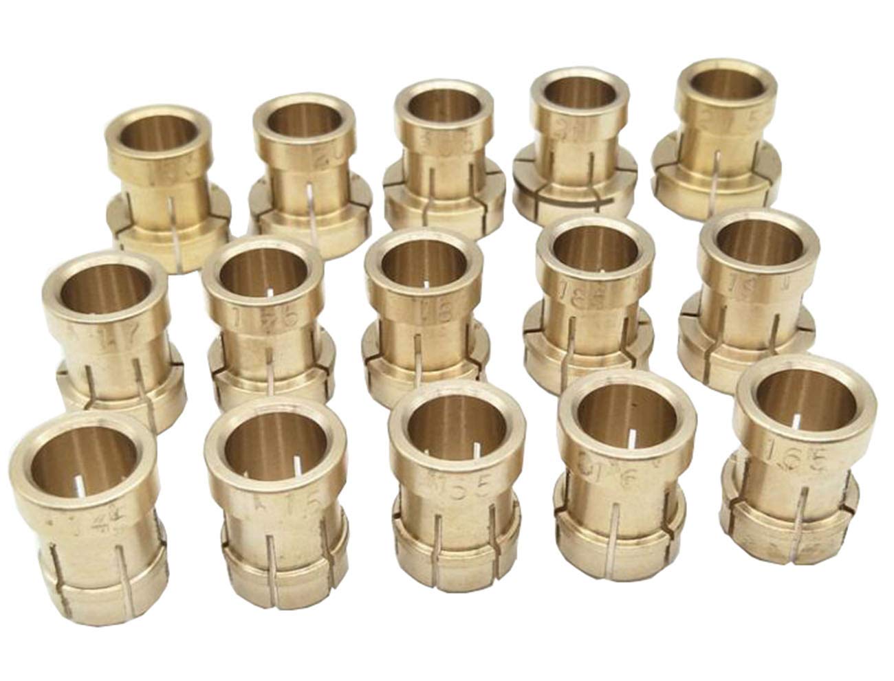 Ring Brass Kit for Ring Circle Kit Brass Collect Carving Machine Accessroy 15pcs