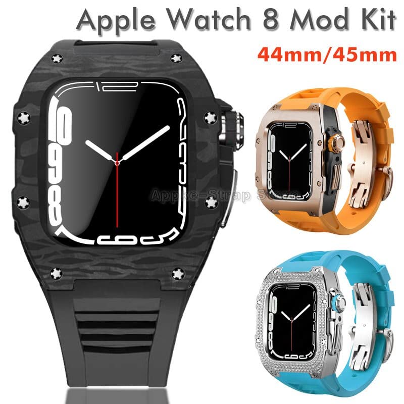 Amazon.co.jp: HAODEE カーボンファイバー高級ケースアップルウォッチ