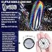 BELLEBOOST Holographic Nail Powder Holo Powders for Nails Chrome Nail Polishing Powder Rainbow Unicorn Mirror Effect Glitter Dust Manicure Pigment Nail Art DIY Deco with Sponge Tool/3pcs, 0.04oz/1g