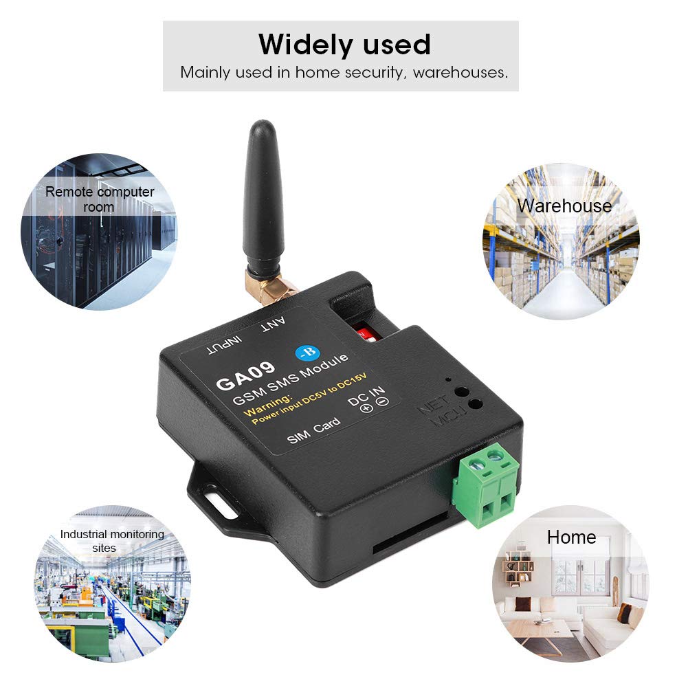 de Alarma gsm, Alarma SMS 3G, Mini Alarma gsm de 8 Canales, de Seguridad para el Hogar, Soporte de Frecuencia UMTS/gsm/Edge, para Control de Aplicaciones (Versión de EE. UU.)