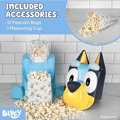 Miniatura 6 de Uncanny Brands Máquina para hacer palomitas de maíz Bluey