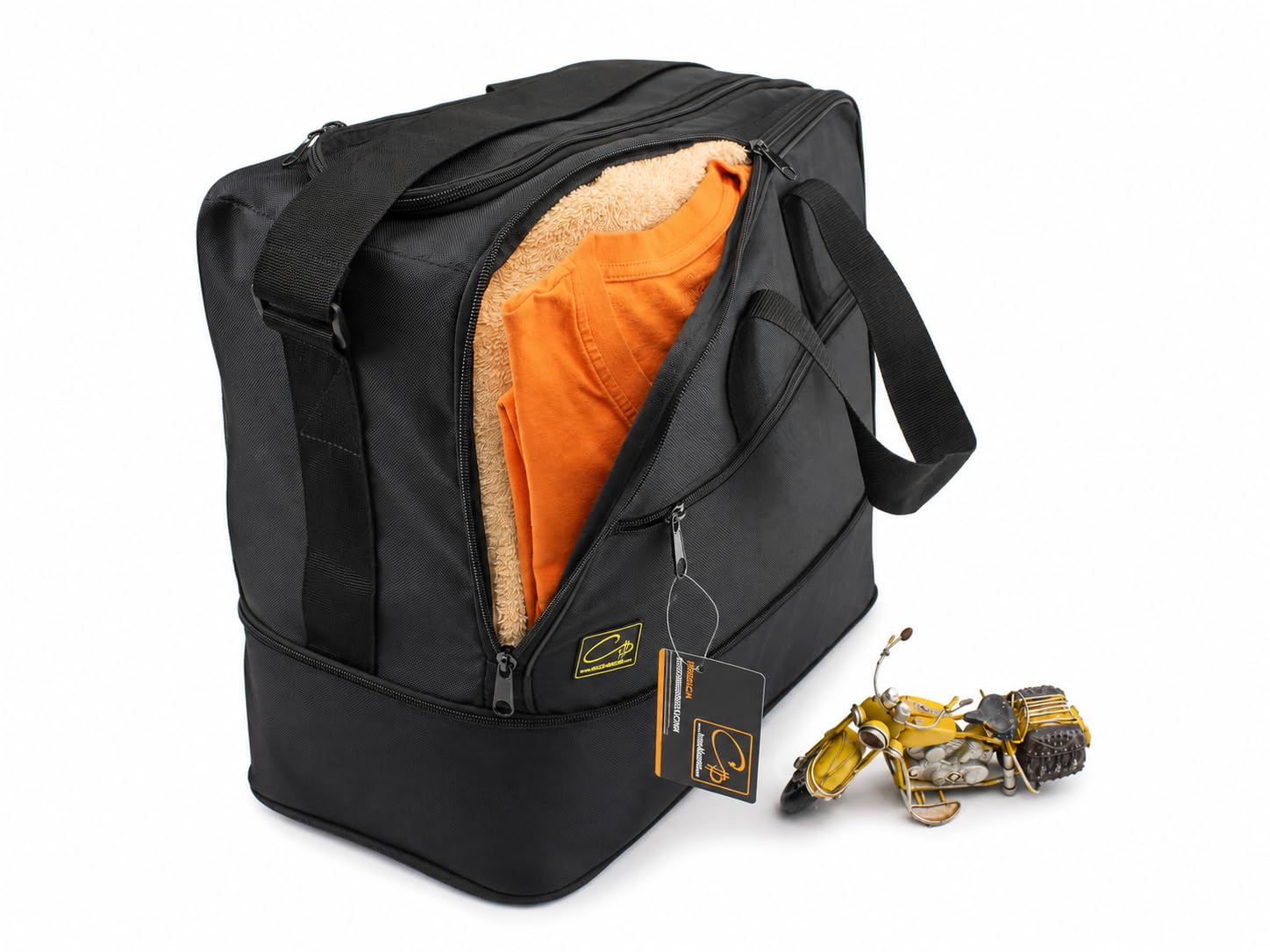 Innentasche passend für BMW F800GS ADV (K72) & (K75) R1200GS ADV (K25) mit ALU-Koffer Links, Touratech ZEGA CASE PRO & EVO 38ltr., Touratech ZEGA CASE 35ltr.