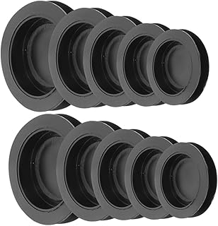 10Pcs Rubber Saving Box Plug Piggy Bank Plug Rubber Piggy Bank Stopper Cover Replacement Black Round Plug Jar Bottom Caps Piggy Bank Stopper