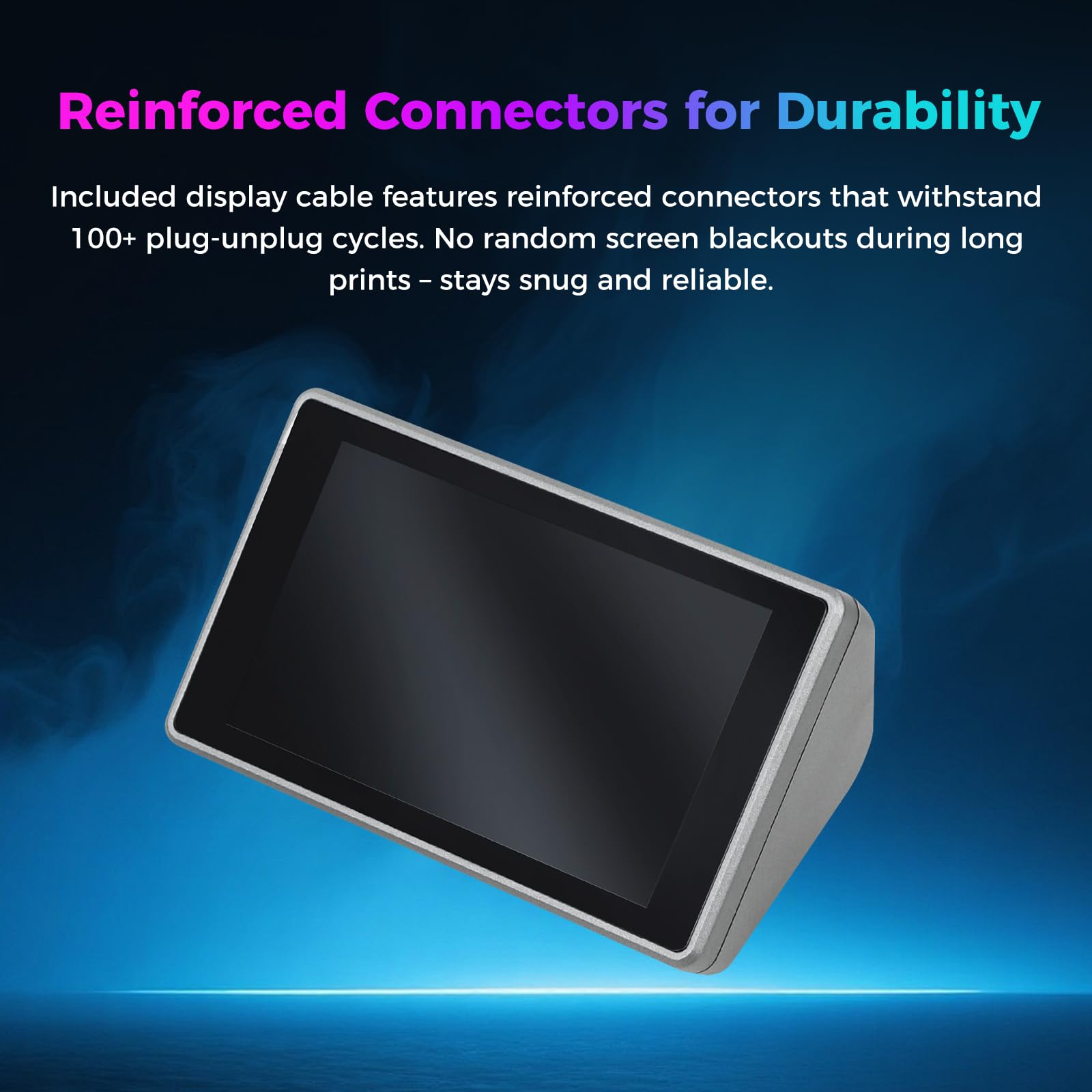 Creality Kit touch screen originale K1 Max, display LCD da 4,3 pollici HD 480 x 400, pannello touch capacitivo reattivo per stampante 3D Creality K1 Max (non per K1 Max 2025)