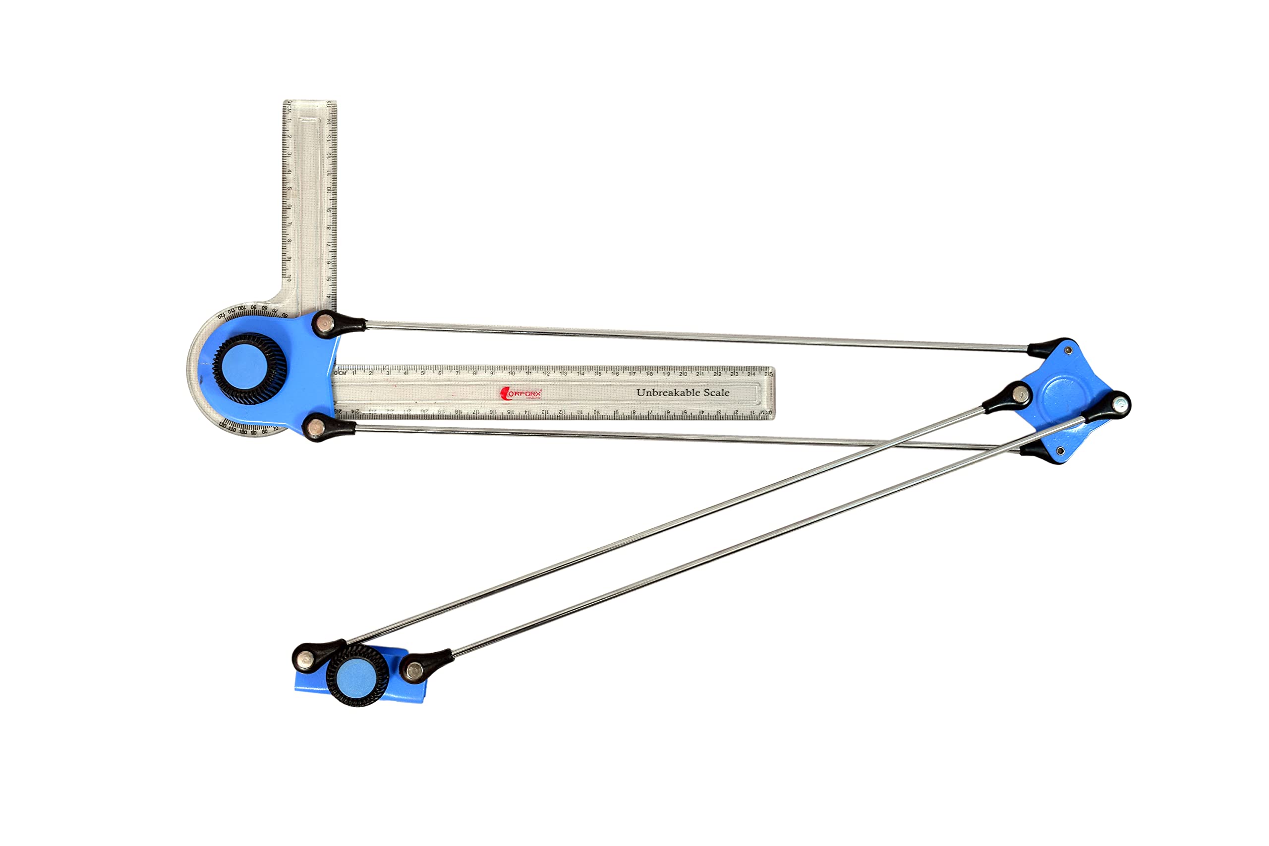 ORFORX Mini Drafter with Heavy Mild Steel Rod Blue - Image 1