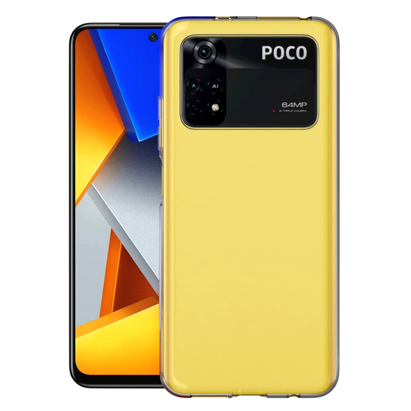 Verco Custodia Silicone Trasparente Per Xiaomi Poco M4 Pro 4G: Protezione Invisibile E Stile Puro!