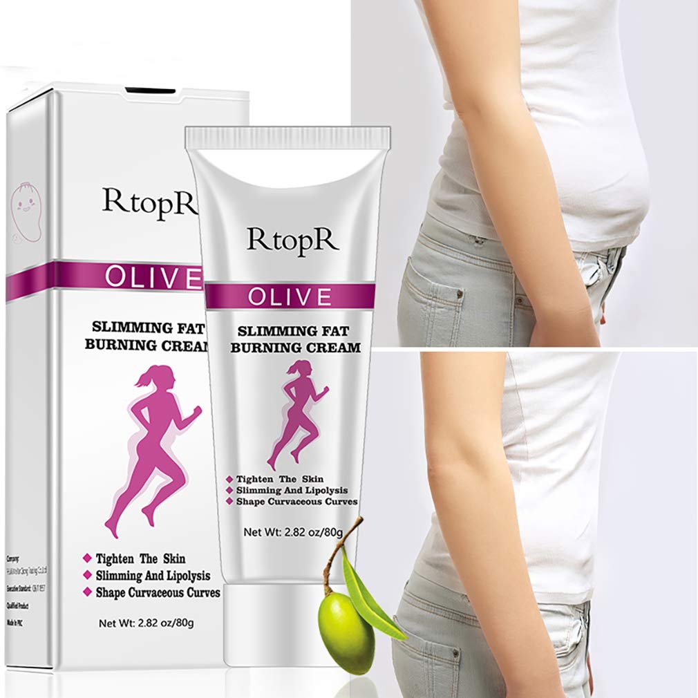 Slimming Cream Hot Cream for Fat Burning for Tummy, Legs, Abdomen, Arms and Buttocks and All Parts of Your body for Men and Women (80g)
