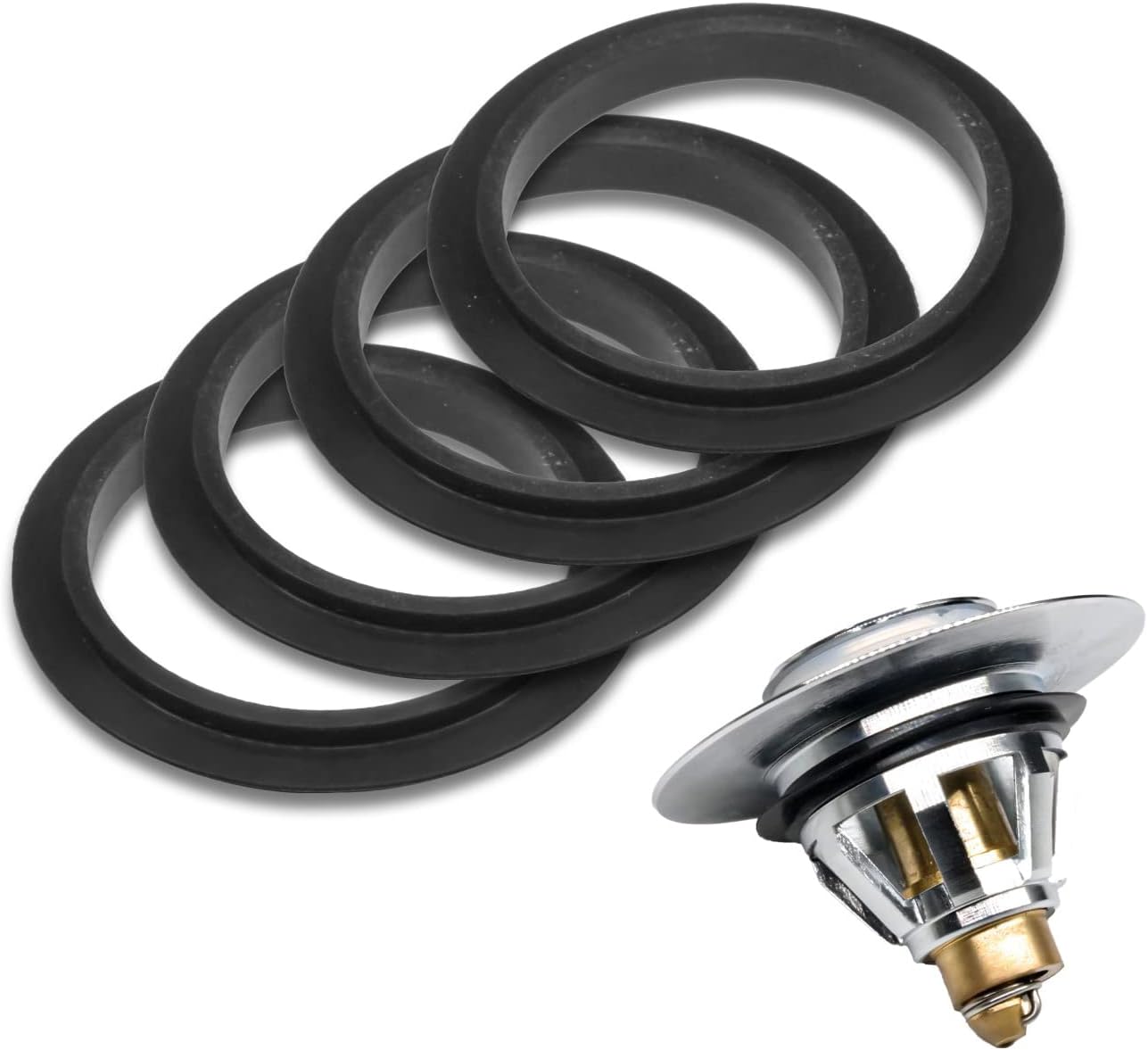 Merriway BH07188 Replacement O-Rings for Metal Basin Plugs and Pop-Up ...