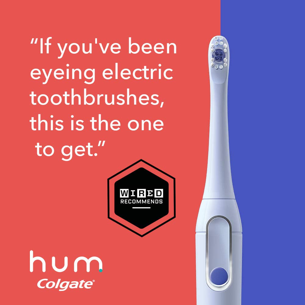 Buy hum by Colgate Smart Battery Toothbrush Kit, Sonic Toothbrush