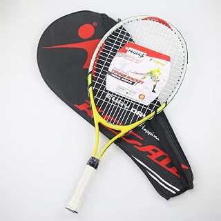 LFYPSM Tennis Racket Training Racket Children And Adolescents Carrying Children's Primary Bag Aluminum Mesh Racquet Multi-color Optional Quality, Yellow