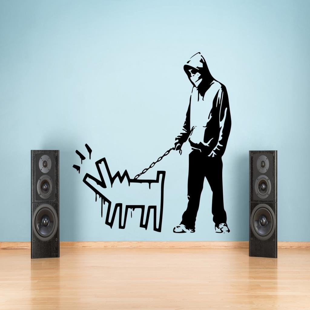 GDirect BANKSY WALL ART VINYL STICKERS OUR WALL DECAL ARE PERFECT TO DECORATE HOME OR OFFICE