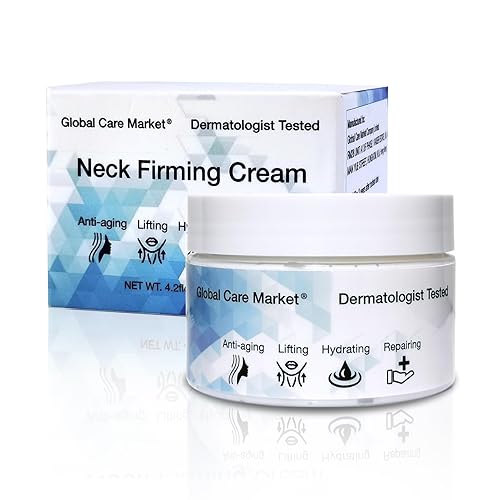 Crema reafirmante para el cuello - Hidratante facial y crema de colágeno antienvejecimiento con retinol, péptidos y vitamina E para arrugas suaves,