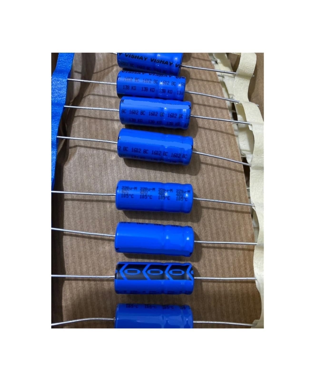 LEOTNNDQ 1PCS MAL213837221E3 220UF 40V BC138 Series Electrolytic Film Capacitors