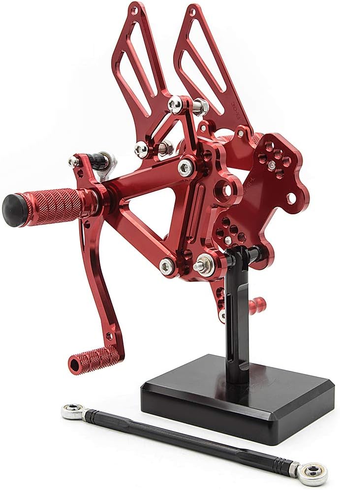 FXCNC CNC Billet Motorcycle Adjustable Rearsets Foot Pegs