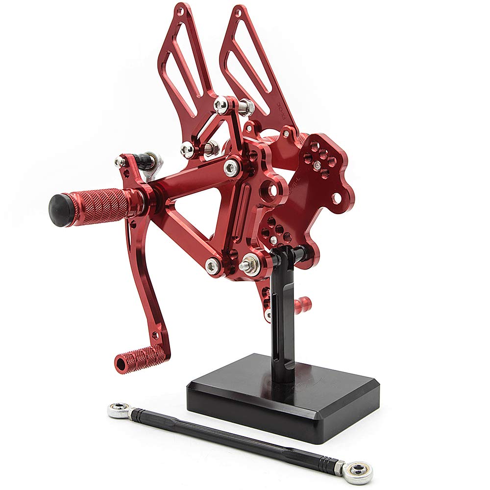 Amazon.com: CNC ZX7R 91-03 Motorcycle Adjustable Rearsets Foot