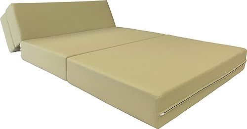 Miniatura 15 de D&D Futon Furniture Colchón plegable de espuma, sofá cama, camas de invitados (tamaño matrimonial, morado) Púrpura,Negro -,Marrón,Borgoña,Gris,Verde