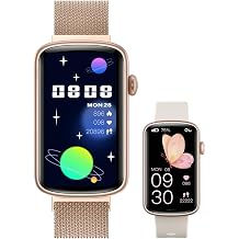 RUIMEN Fitness Tracker, Fitness Watches for Women Men with Heart Rate Monitor Blood Oxygen Sleep Tracker Pedometer, 1.47" Smart Watch Step Calorie Counter for Android iOS IP68 Waterproof Cream