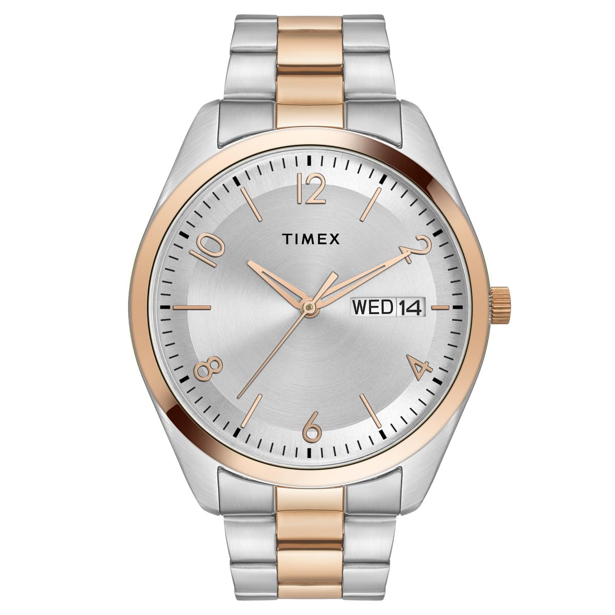 TIMEX Men Silver Round Analog Brass Dial Watch- TWTG10405 (B0CJYCSXW8) Amazon Price History, Amazon Price Tracker