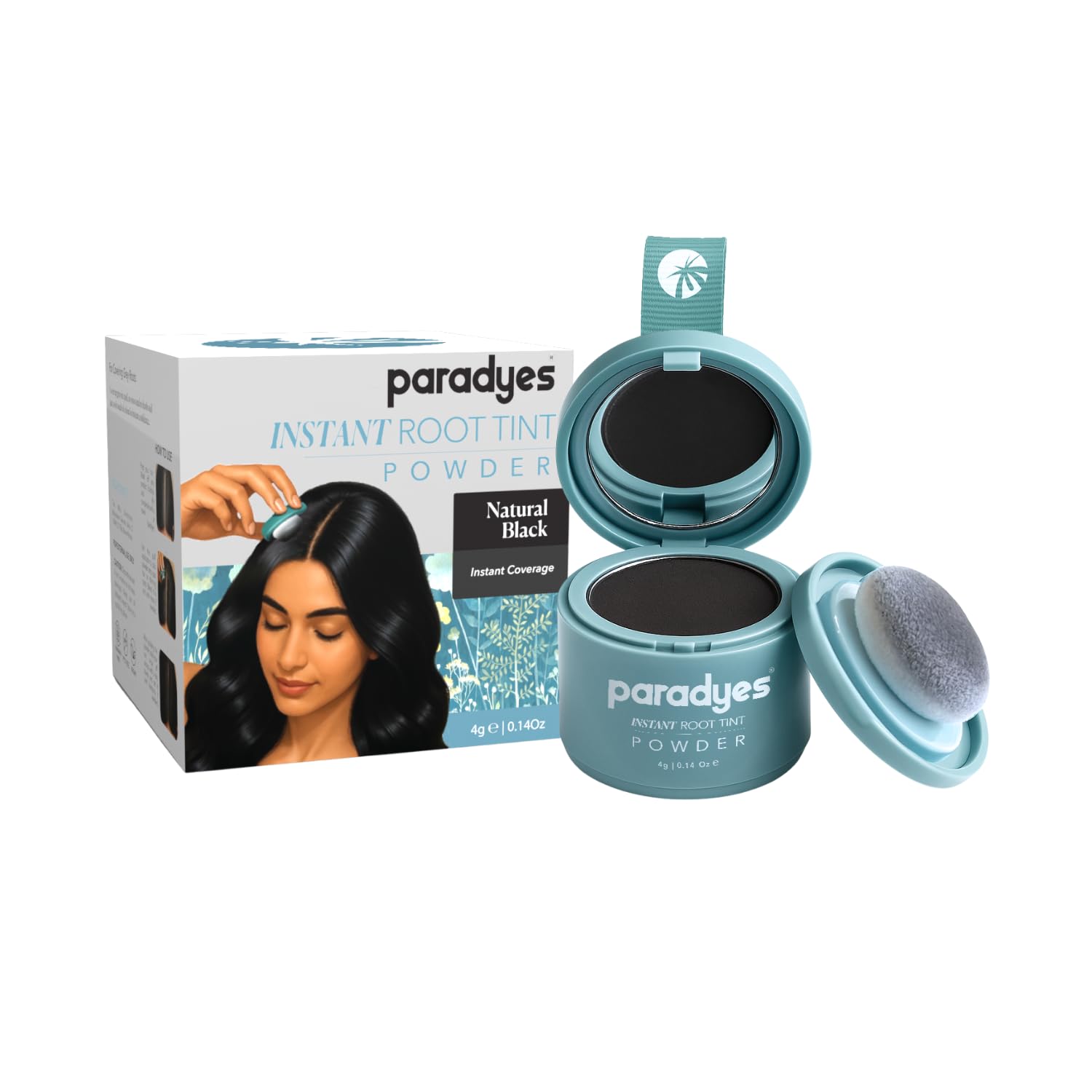 Paradyes Instant Root Tint Hairline Powder - Natural Black | Covers Grey Roots & Bald Spots Instantly for Women & Men | Long-Lasting | Matte Finish | Easy Application | 4gm-picture-13