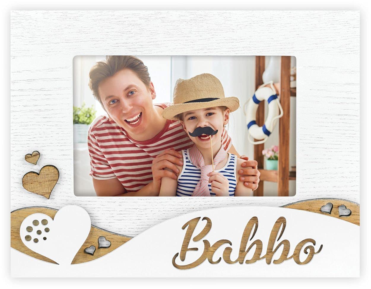 Cornice personalizzata per la prima festa del papà: regalo per
