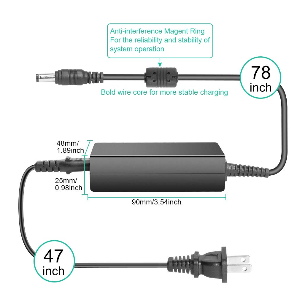 HKY 15V AC/DC Adapter Replacement for Polk Audio DSB1 DSB2 AM9114-A ...