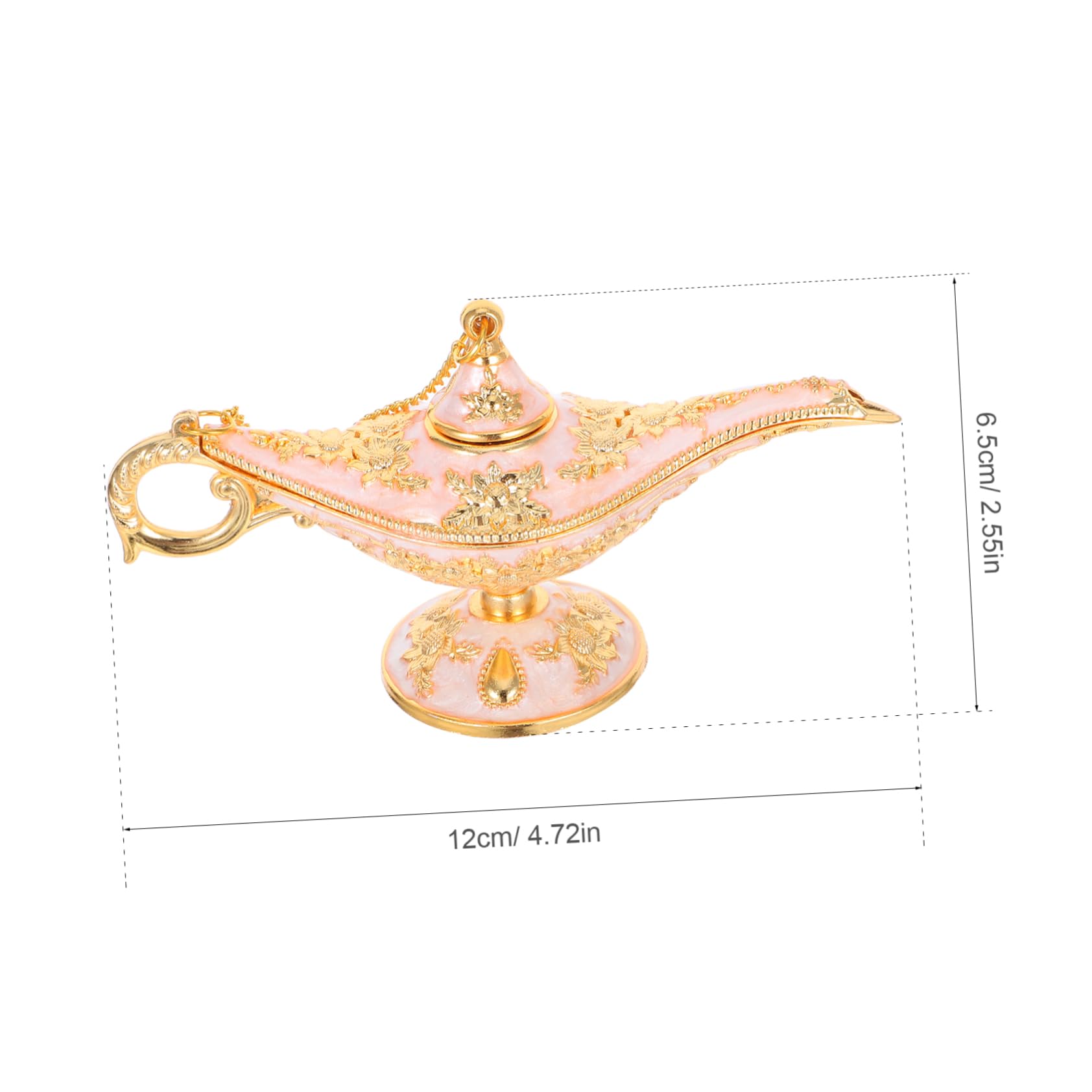 HOODANCOS Vintage Flower Table Lamp Retro Desktop Light Decor with Unique Patterns for Bedroom Living Room Party and Giving Decoration