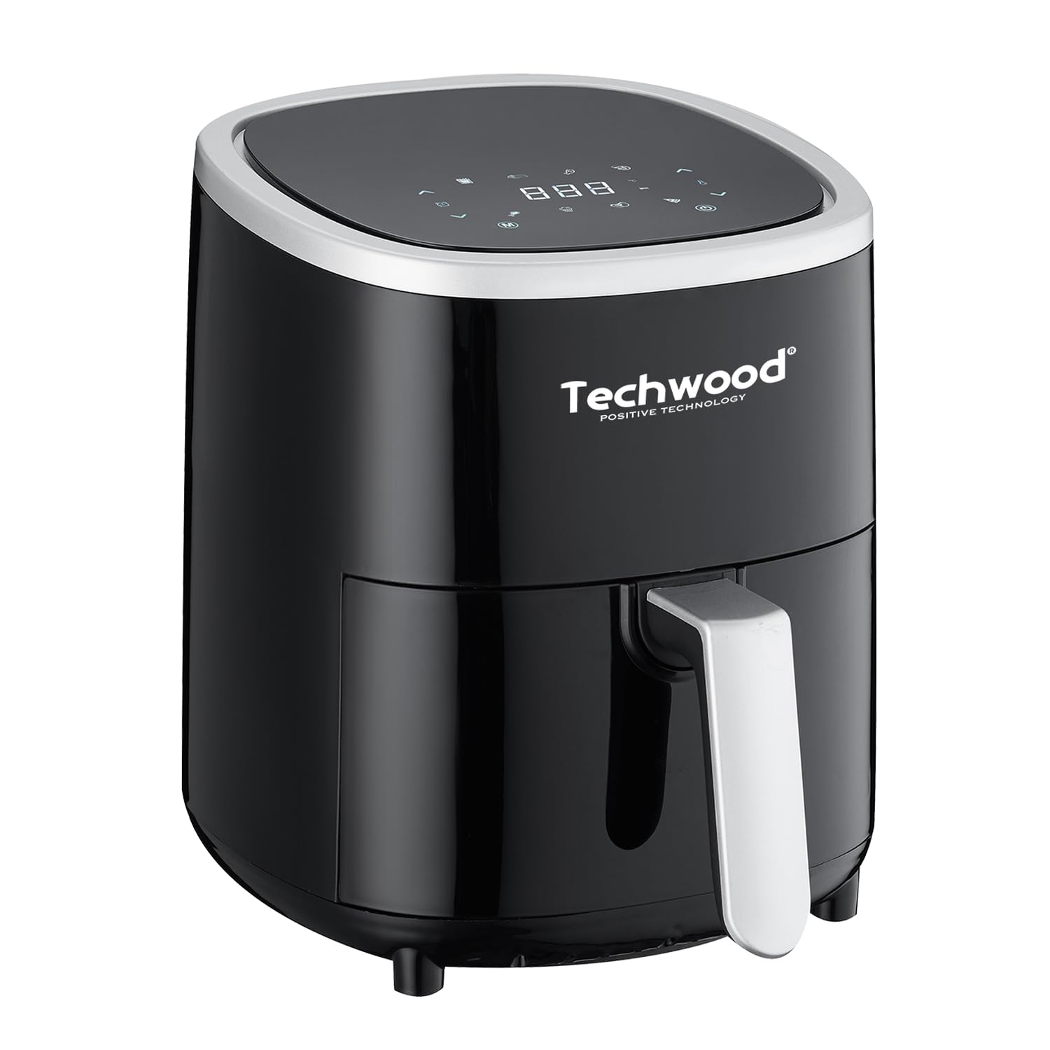 TECHWOOD Friteuse sans huile - airfryer 1200W, Noir