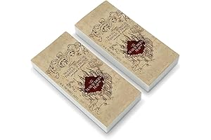 Harry Potter Marauders Map Eraser Set of 2
