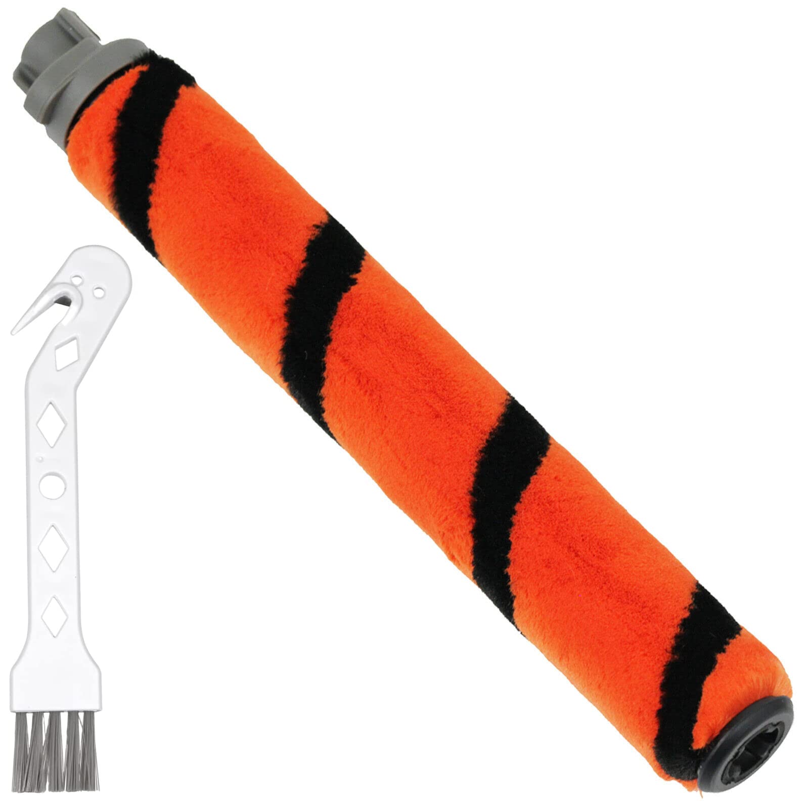 Spares2go Orange Brushroll Compatible With Shark Vacuum Brush Bar Soft Roller Brush Ionflex Duoclean If Ir Hv