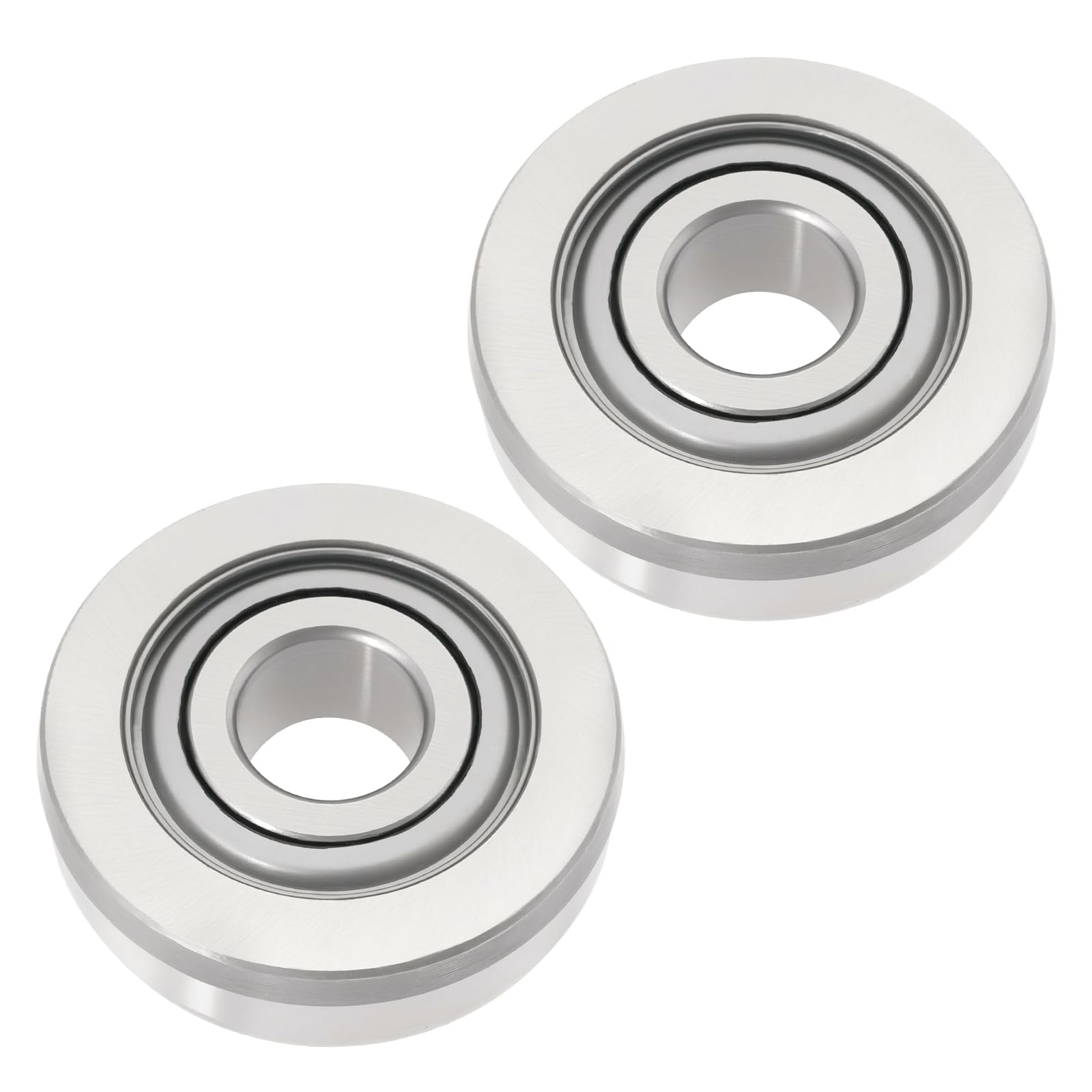 EMSea Lot de 2 roulements Ag spéciaux 203KRR3 - Pièce de rechange 203RR3, 1,6 cm ID x 5,1 cm OD x 1,5 cm W pour roue de jauge de jardinière, remplace 8984YY JD8646