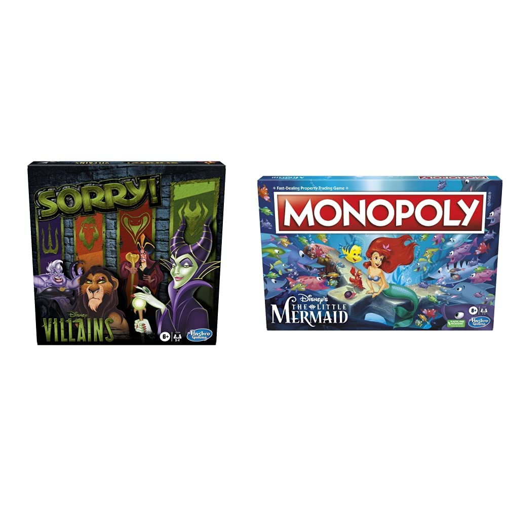 Photo 1 of Hasbro Gaming Sorry! Board Game: Disney Villains Edition Kids Game ** ONLY SORRY GAME **