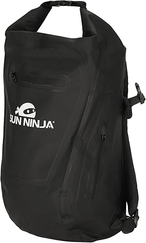 SUN NINJA Mochila de bolsa seca, bolsa impermeable flotante para kayak y SUP, mochila impermeable para hombres y mujeres