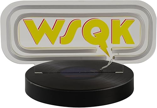 Miniatura 6 de Stranger Things WSQK Radio Station - Luz de neón para escritorio