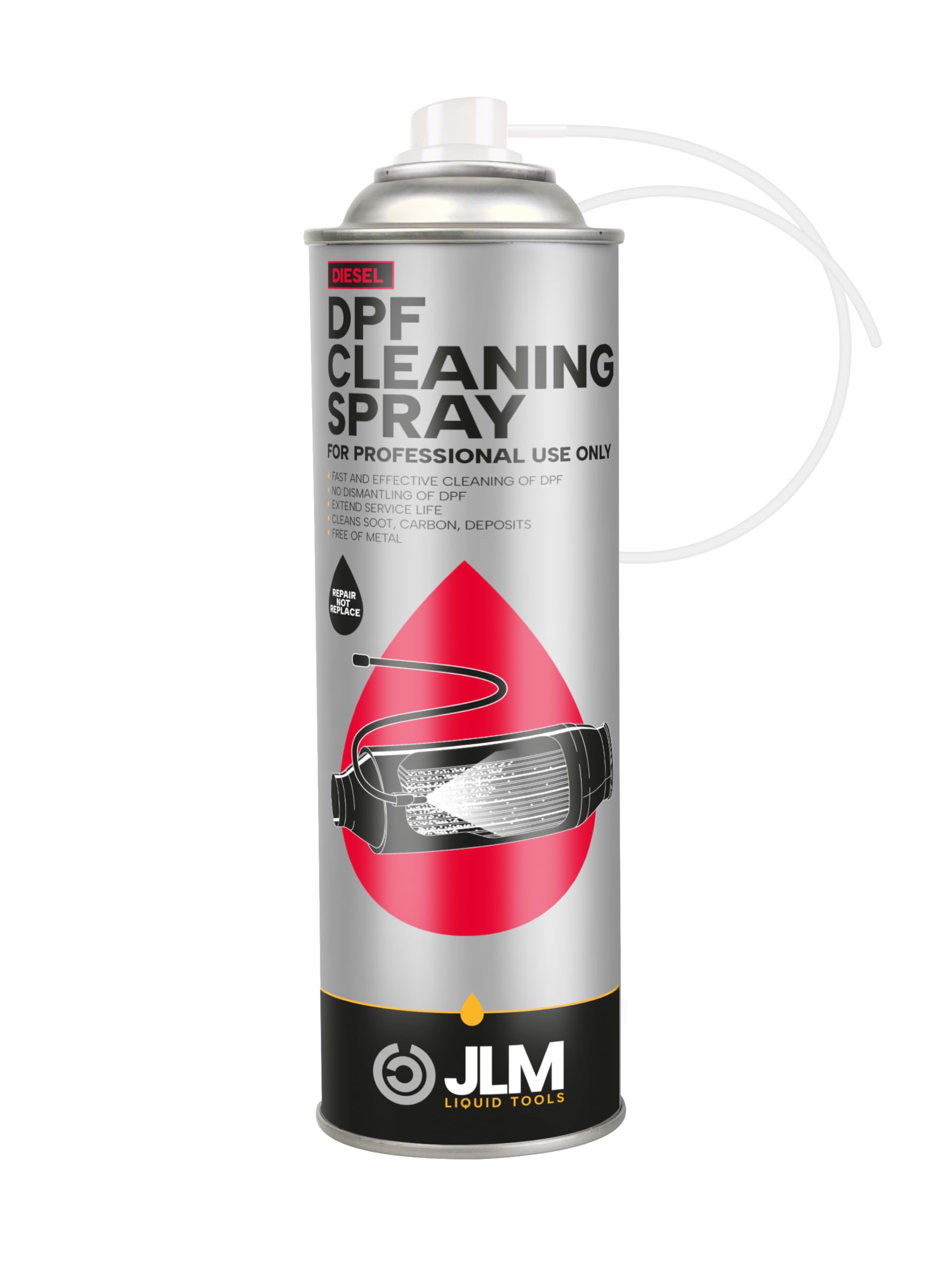 JLM Diesel Particulate Filter (DPF) Cleaner | Car Engine Additive Spray, 400ml (J02220)