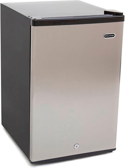 Whynter Upright Freezer with Lock, 3 Cu. Ft. Small Freezer