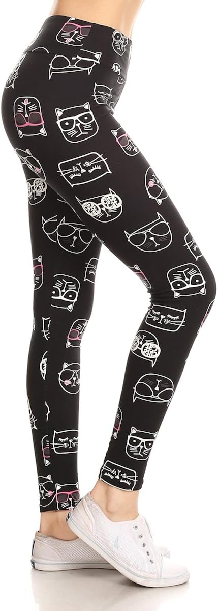 Leggings Depot Yoga Waist REG/Plus Women's Buttery Soft Fashion Leggings : Clothing, Shoes & Jewelry