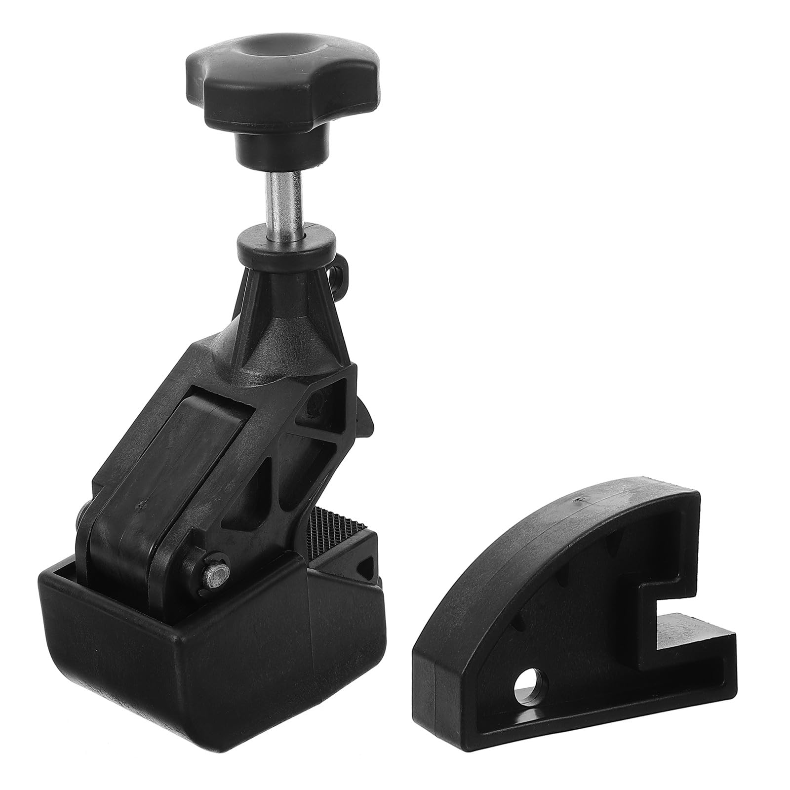 GALPADA Set 2 Pezzi Morsetto per Cambio Gomme in Plastico Nero, Strumento Antiscivolo e Facile da Impugnare, Accessorio per Smontaggio Pneumatici Auto