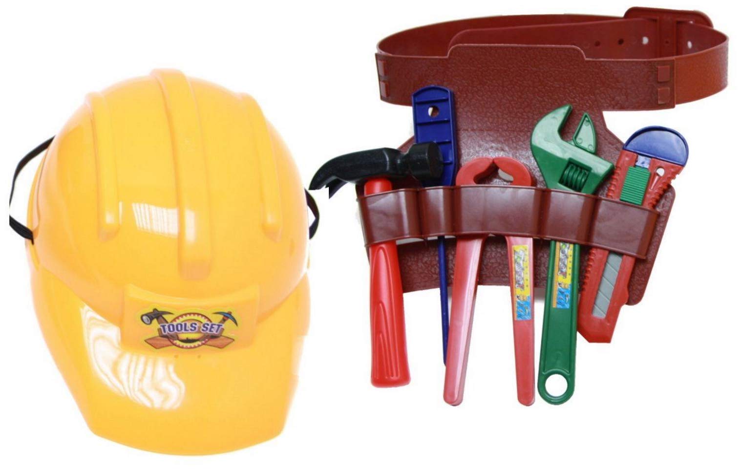 Kids Builder Play Set Hard Hat Tool Belt Tools Gift Bag Kids Children Toy