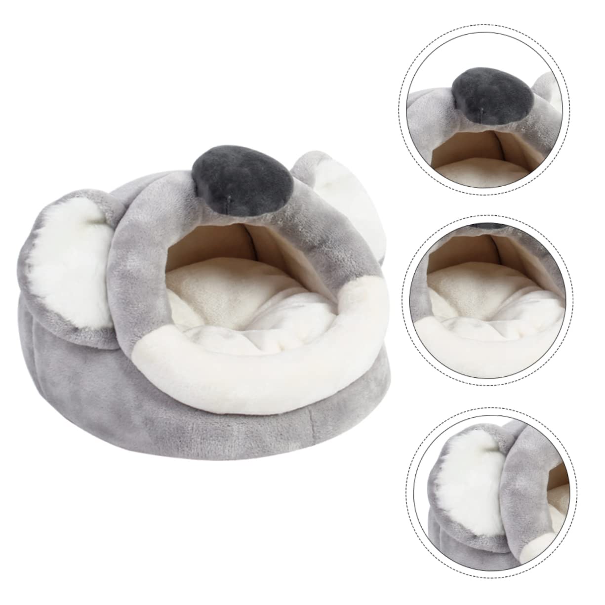 DOITOOL Maison pour Petit Animal de Grotte, Nid Koala Chaud et Confortable