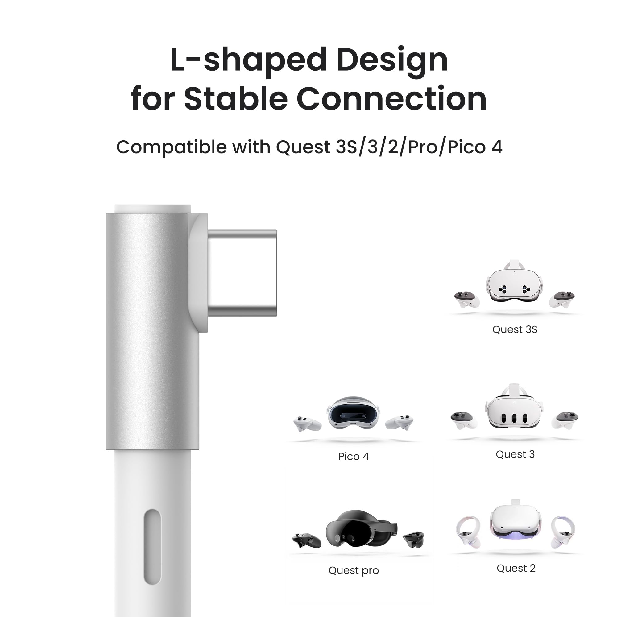  Quest 3 128gb+ kiwi k4とlinkケーブル Amazon.com: KIWI design Link Cable with Charging 16FT Compatible