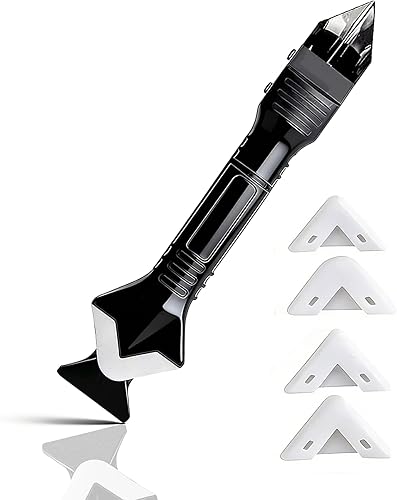 GDYiFeng Caulk Remover Tool Set 3 in 1, Silicone Caulking Tool & Sealant Smoothi