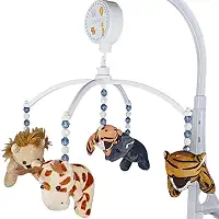 Mobile Para Berço Bebês Musical Safari