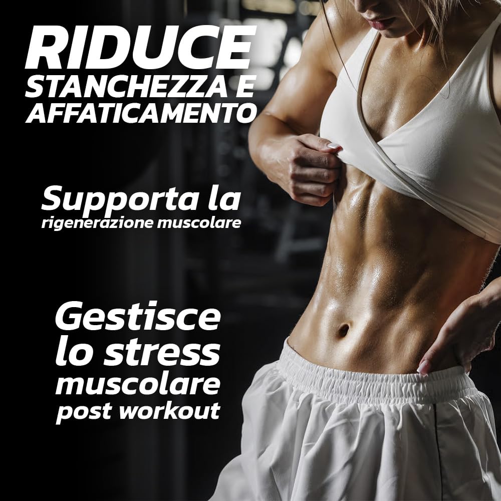 PROLABS – Glutammina in Polvere Solubile GLUTAMINE PURE, Integratore 100% Vegan Purissimo per Recupero, Rigenerazione e Mantenimento Massa Muscolare - Integratori Post Workout, Gusto Neutro, 500gr