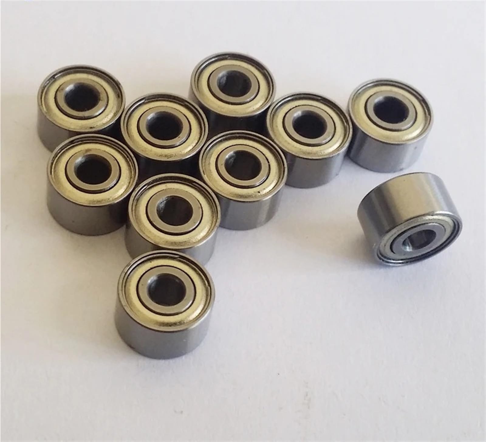 CJKXPZMH 50pcs bearing 604 604Z 604ZZ 4X12X4 Shielded Miniature Ball Bearings MINI Ball Bearing