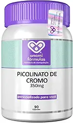 Picolinato De Cromo 350mcg High Dose - 90 Cápsulas