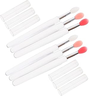 6pcs Silicone Lip Brush Lid Makeup Applicator...