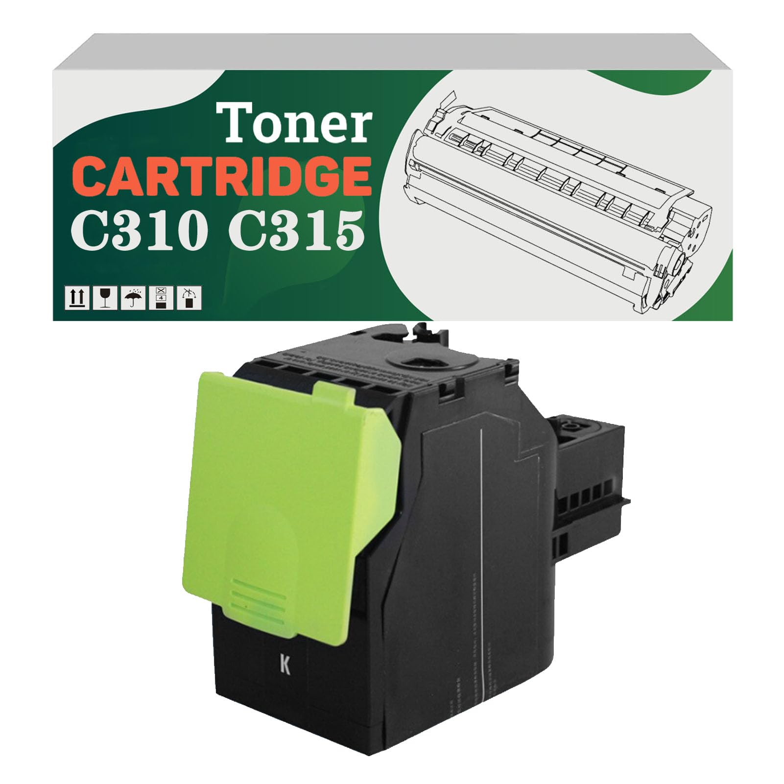 Cartouche toner 006R04366 haute capacité pour bureau Xerox C310